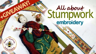 An indepth look at the stumpwork/raised embroidery technique, what it is & many examples! Flosstube