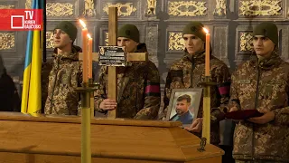 Pogrzeb ukraińskiego żołnierza – Polaka ze Lwowa