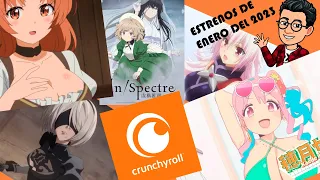 ESTRENOS DE ANIME EN CRUNCHYROLL DE ENERO 2023 ¡QUE NO TE PUEDES PERDER!