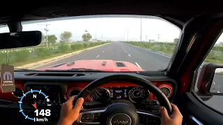 2022 Jeep Wrangler Rubicon 0-160 km/h Acceleration