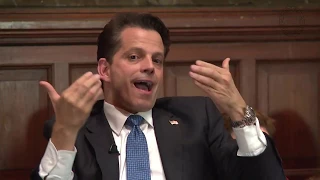 "How Did Donald Trumps campaign NOT Sink?" Oxford Student asks Anthony Scaramucci to explain