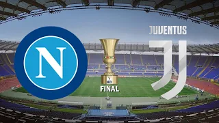 Napoli vs Juventus - Coppa Italia Final 2020 - 17 June 2020 - PES 2017 (PC/HD)