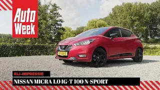 Nissan Micra 1.0 IG-T 100 N-Sport - AutoWeek Review - English subtitles