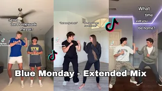 Blue Monday - Extended Mix || Tiktok Compilation