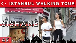 Istanbul 🇹🇷 | SISHANE walking tour ❤️ | September 2023 | 4K HD•60 fps