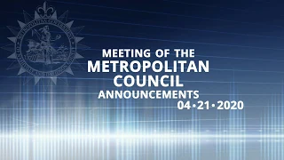 04/21/20 Metro Council Announcements 2/2