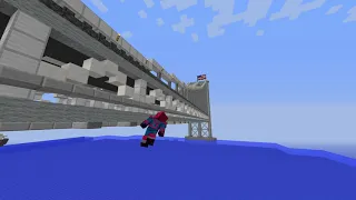 Low ground swinging | Spider-Man (TASM1) Pro Webswinging in Minecraft