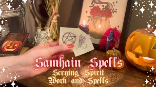 Samhain Spells║Scrying, Spirit Work and Sabbat Spells | AD