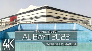 【4K 60fps】🇶🇦 EXPLORE: «Al Khor - Al Bayt Stadium» 🔥 FIFA World Cup Qatar 2022 🔥 Ultra HD Doha Video