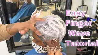 Finger Waves Tutorial | Beginner Friendly