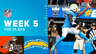 Chargers Top Plays from Week 5 vs. Browns | Los Angeles Chargers