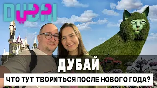 ДУБАЙСКИЙ ВЛОГ | Дубай 2024 | Метро | DUBAI MIRACLE GARDEN | GLOBAL VILLAGE | Mall of the Emirates