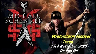 Michael Schenker Live at Winterstorm Festival, Troon (23rd November 2023)... On and On