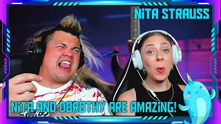 Reaction to "NITA STRAUSS -Victorious ft. Dorothy (Official Video)" | THE WOLF HUNTERZ Jon and Dolly