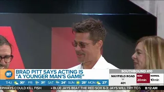 Is Brad Pitt too old for acting?