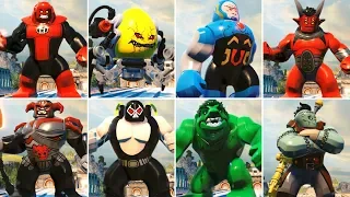 LEGO DC Super Villains All Big Fig Characters (Showcase)