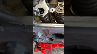 Valve spring replacement tool DIY. Change valve springs without special tool. #ls #camswap #btr