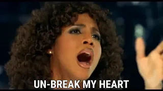 Unbreak My Heart - Toni Braxton - Heartbreakers - Англійська пісня з двомовними субтитрами