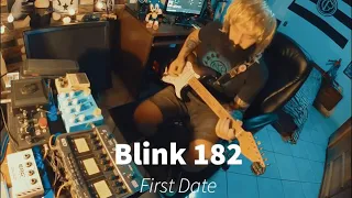 Blink 182 - First Date ( guitar cover )