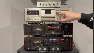 Pioneer Super Cassette Deck Showdown: CT-95 vs. CT-91 vs. CT-A9X