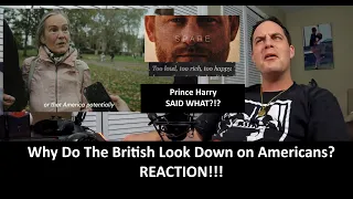 American Reacts to Why Do The British Look Down On Americans? REACTION