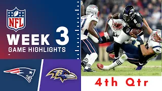 New England Patriots vs. Baltimore Ravens Full Game Highlights 4th Qtr | NFL Week 3, 2022