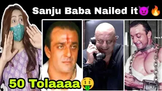 Reaction on Sanjay Dutt Full Attitude Videos😈🔥 || Sanay Dutt Angry