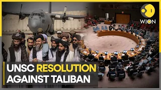 UNSC Condemns Taliban's Brutal Crackdown on Women's Rights in Afghanistan | English News | WION