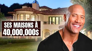 Dwayne Johnson (The Rock) : SES MAISONS À 40 MILLIONS DE DOLLARS