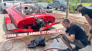Jackstand's $2,500 BIG BLOCK Jet Boat Makes a Miraculous Recovery After Finding BAD Engine Damage!!