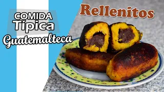 Rellenitos | Comida típica de Guatemala | Postres guatemaltecos.