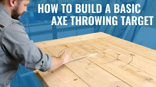 How to Build an Axe Throwing Target – Basic DIY Build [Feat. CoPilot Designs]