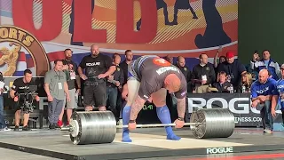 The Mountain's World-Record Deadlift From the 2019 Arnold Strongman Classic