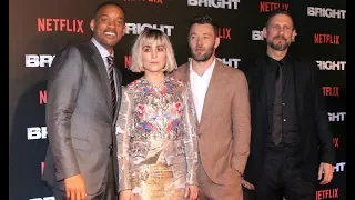 Will Smith's BRIGHT Movie Premiere With Full Cast In India