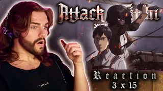 BOMBER BERT!!! ATTACK ON TITAN - "Descent" 3x15 - REACTION & REVIEW! 4K