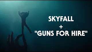 I put Woodkid's "Guns for Hire" to Skyfall's intro. It's perfect