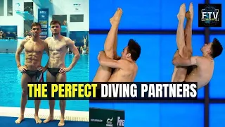 Tom Daley and Matty Lee's Breathtaking Synchronised Dive at World Cup |Diving Sports| #Shorts