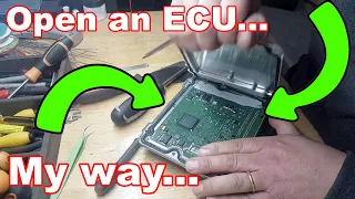 Open and Close an ECU... How I do it...  🤪