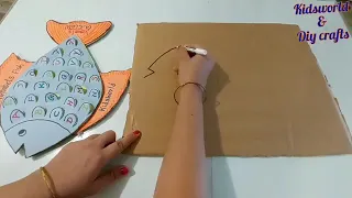 Alphabet Fish Craft..👏👏🐟🐟