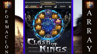 Clash Of Kings:   Ejercicio de Formación - Array       #ClashOfKings #ArrayFormación