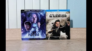 The Abyss & One - Percent Warrior 4K UHD Blu-Ray Unboxing