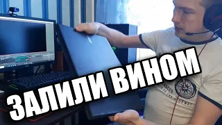 Залили ноутбук вином Разборка и Чистка на примере Acer Aspire E 15 E 5 576G Короткое замыкание