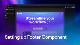 Setting up Footer Component — Framer Fundamentals