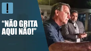 Jair Bolsonaro responde jornalista da Globo sobre mudança de discurso sobre eleições