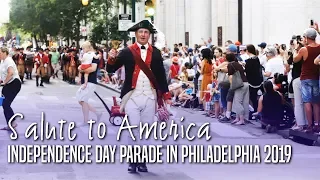 United States of America Independence Day parade in Philadelphia 2019