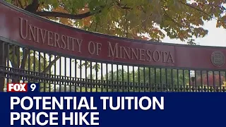 Talk of tuition hike at University of Minnesota