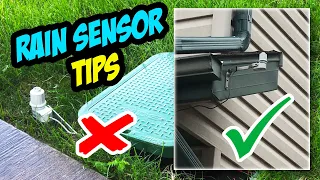 Rain Sensor Install Tips