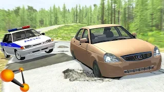 Crazy Rassian CHASE - BeamNg Drive