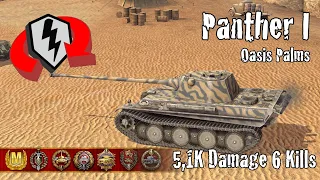 Panther I  |  5,1K Damage 6 Kills  |  WoT Blitz Replays