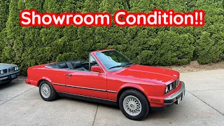 I Bought the Cleanest BMW E30 Convertible I've ever seen! A True All- Original Survivor